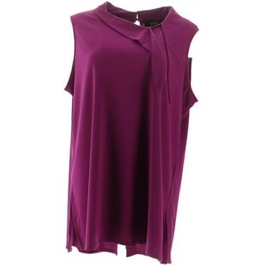Purple Hanger Womens Flared Swing Panel Mini Dress Vest Top 